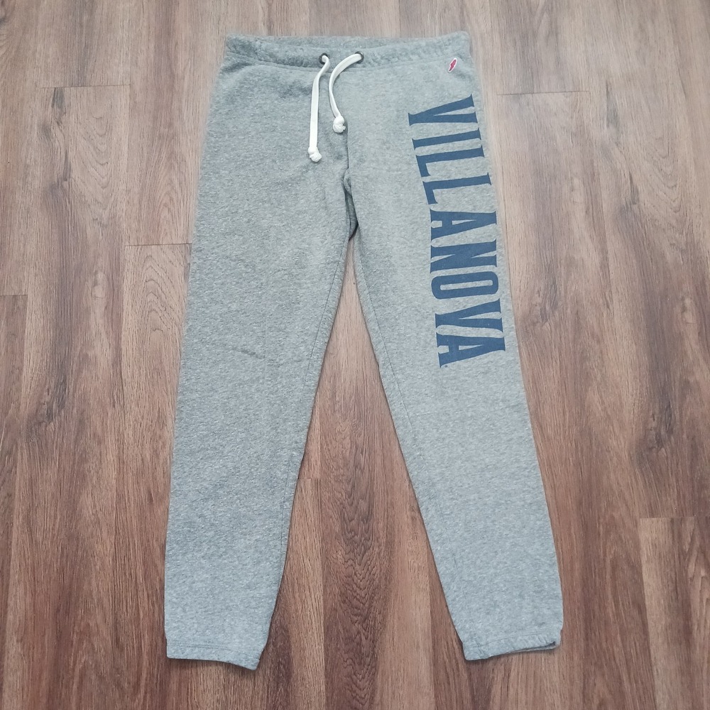 Villanova Women's League Small Heather Gray Jogger Sweatpants